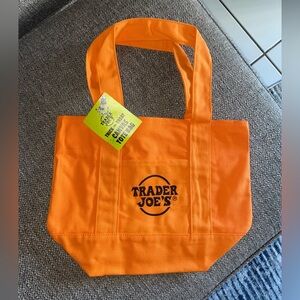 Trader Joe's Orange Tote Bag